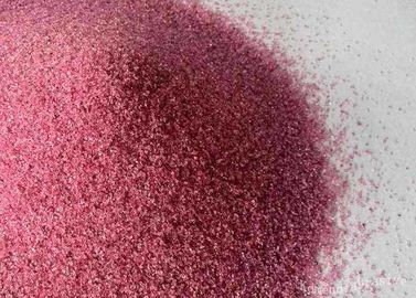 Cr2O3 सामग्री गुलाबी Corundum सफाई रेत विस्फोट चमकाने FEPA F8-220 सफाई